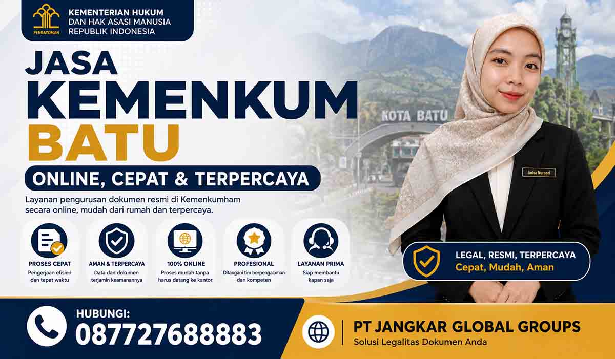 Jasa Kemenkum Batu Online