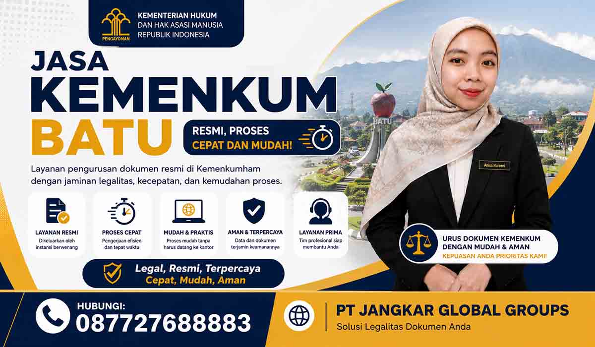Jasa Kemenkum Batu Resmi Proses Cepat dan Mudah