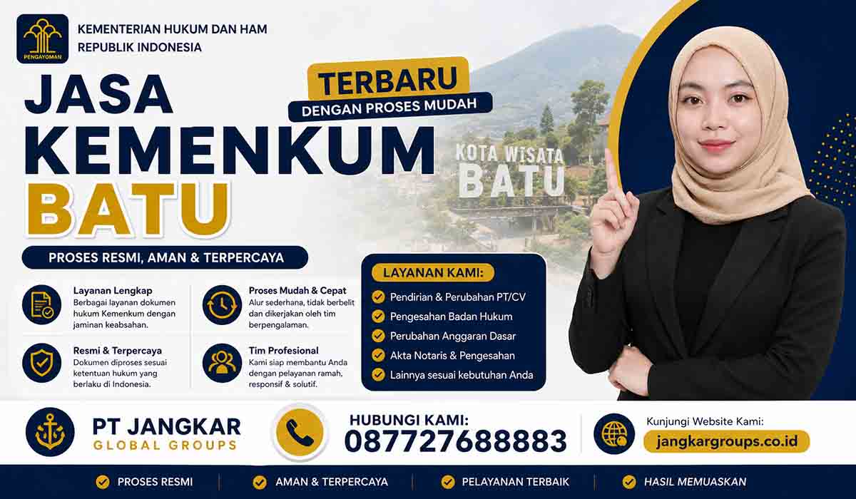 Jasa Kemenkum Batu Terbaru dengan Proses Mudah
