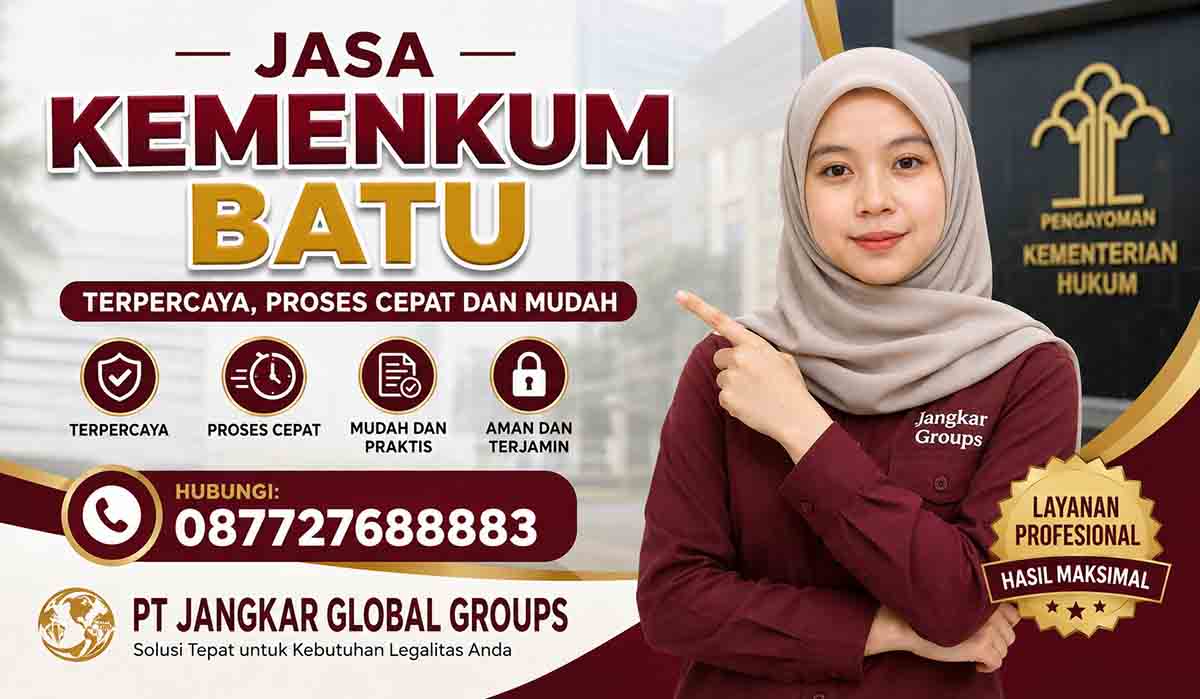 Jasa Kemenkum Batu Terpercaya Proses Cepat dan Mudah