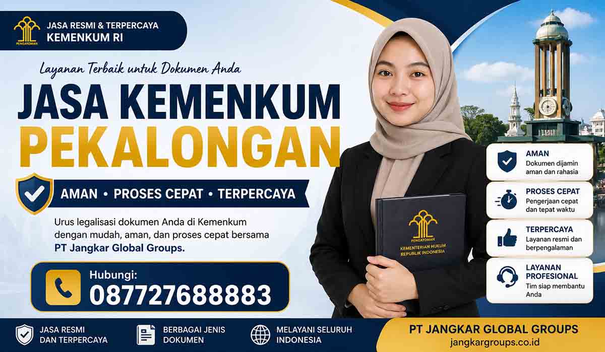 Jasa Kemenkum Pekalongan Aman Proses Cepat