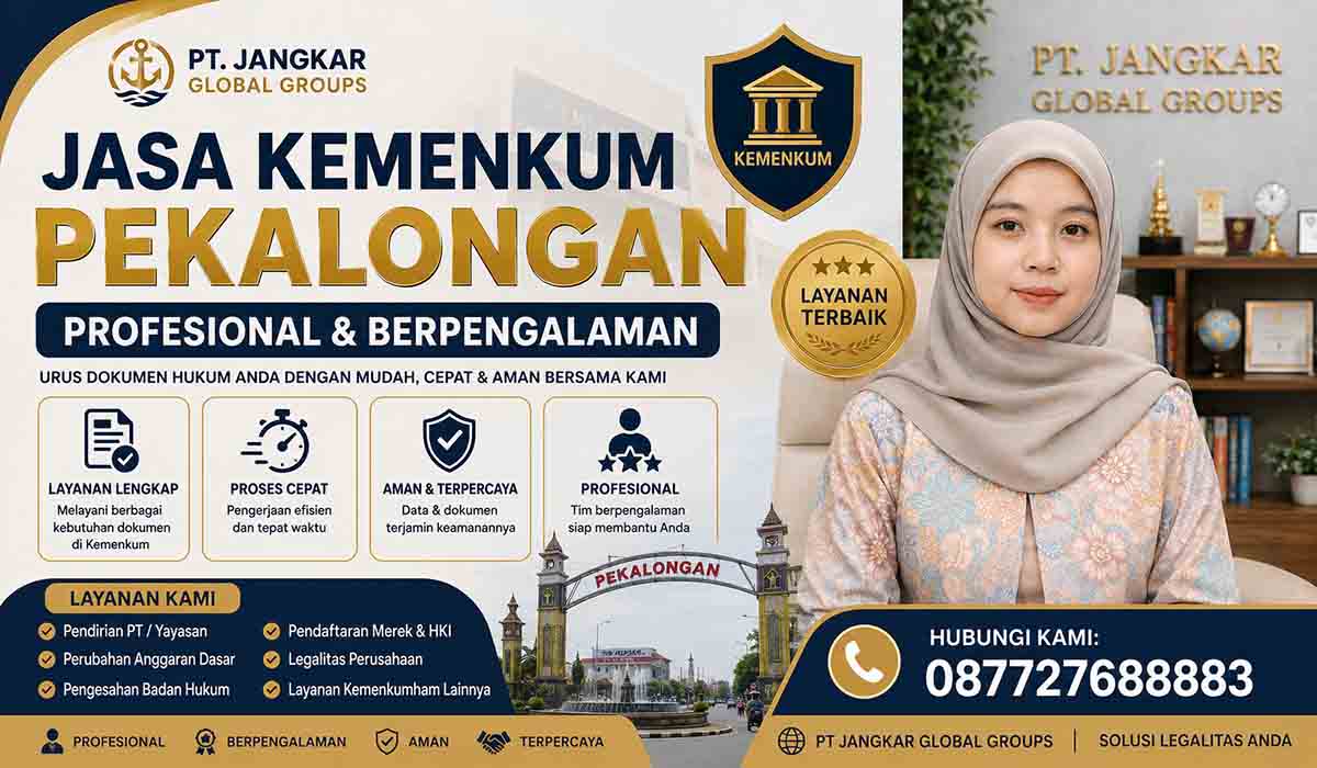 Jasa Kemenkum Pekalongan Profesional Berpengalaman