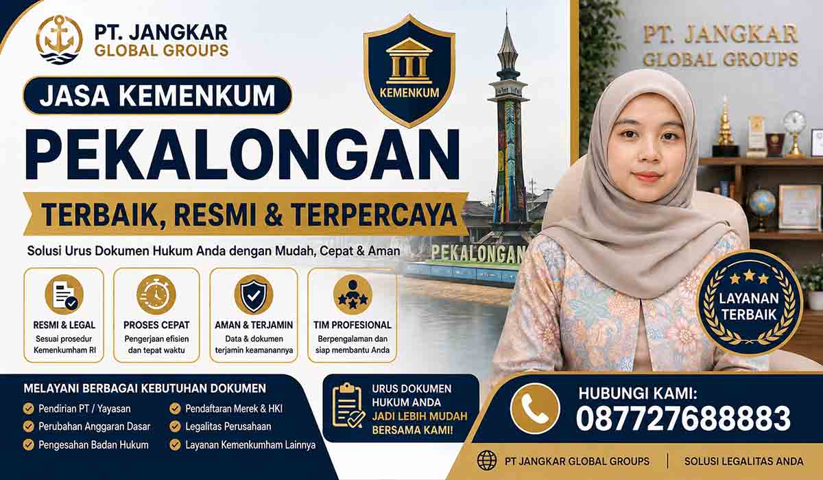 Jasa Kemenkum Pekalongan Terbaik Resmi dan Terpercaya