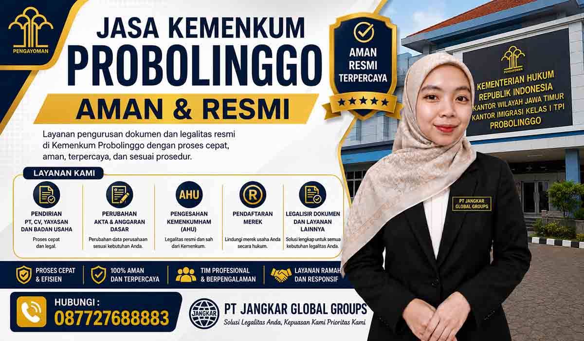 Jasa Kemenkum Probolinggo Aman dan Resmi