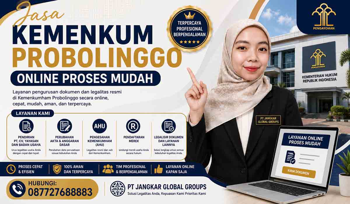 Jasa Kemenkum Probolinggo Online Proses Mudah