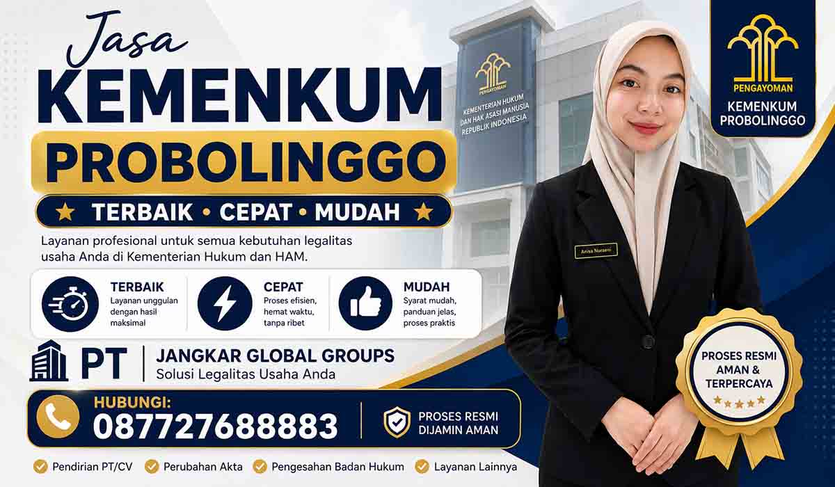 Jasa Kemenkum Probolinggo Terbaik Cepat, Mudah