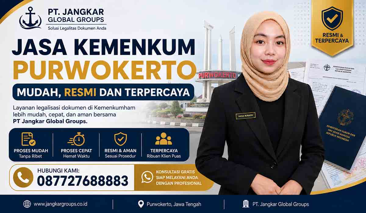 Jasa Kemenkum Purwokerto Mudah, Resmi dan Terpercaya