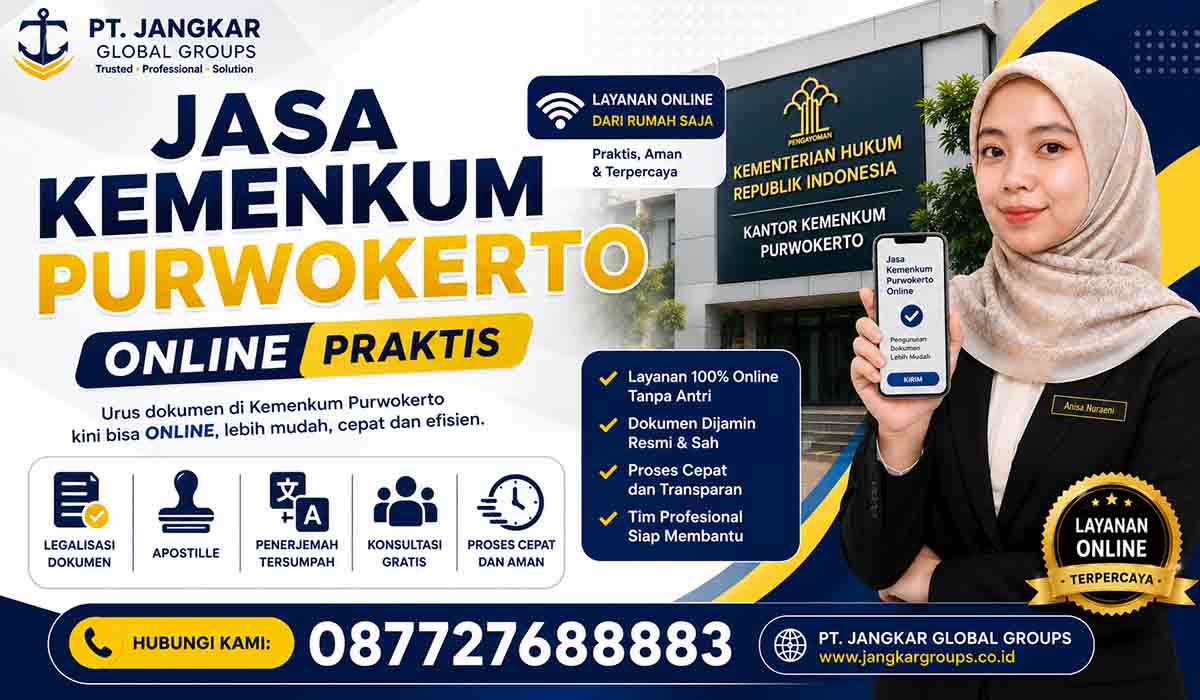 Jasa Kemenkum Purwokerto Online Praktis PT Jangkar Global Groups