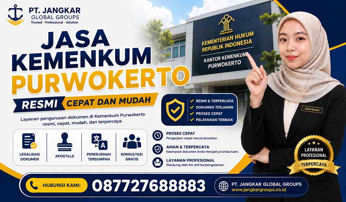 Jasa Kemenkum Purwokerto Resmi Cepat dan Mudah