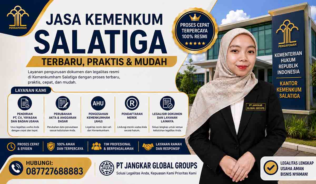 Jasa Kemenkum Salatiga Terbaru Praktis dan Mudah